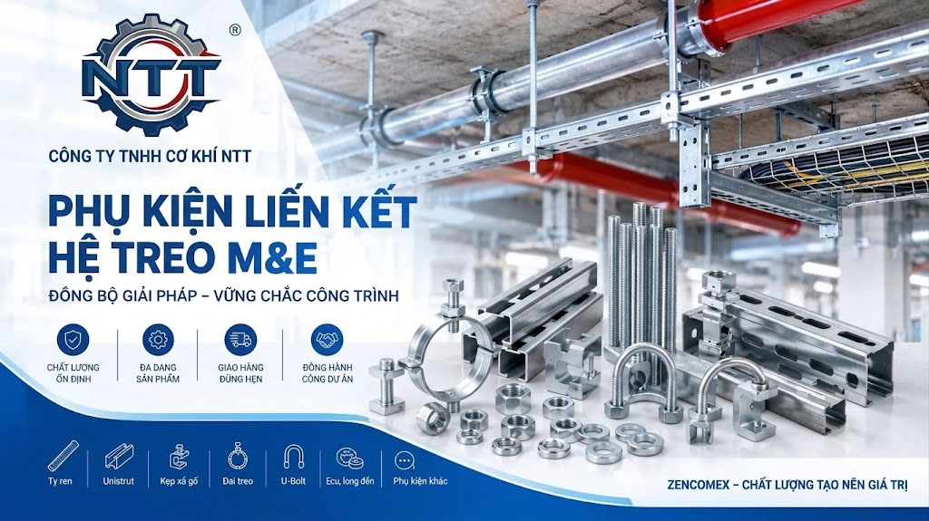 Phụ Kiện Liên Kết Cho Hệ Treo M&E